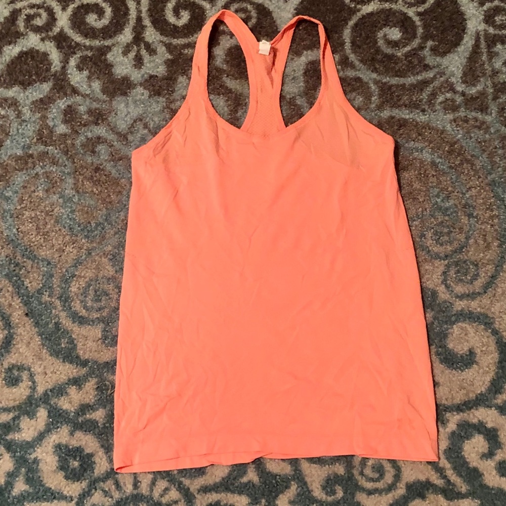Under Armour Heatgear Orange Tank Top (L)